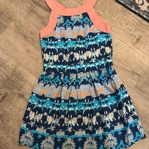 Red camel girls dress size small